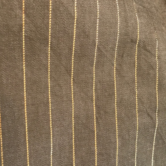 Michael Kors khaki olive green & gold safari Top - Picture 5 of 7